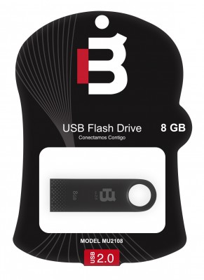 Memoria USB Blackpcs MU2108BL-8