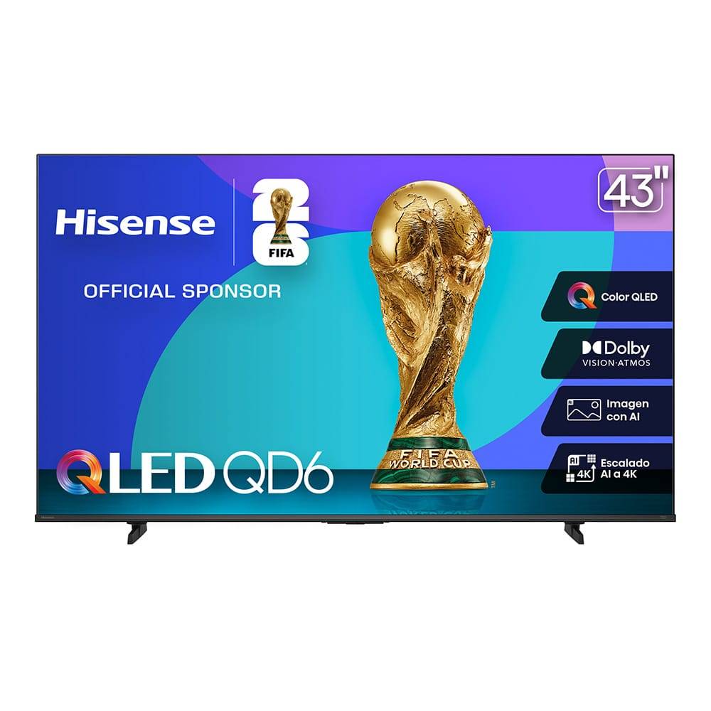 Televisiones Hisense 43QD65QV