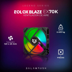 Ventiladores Balam Rush EX70K